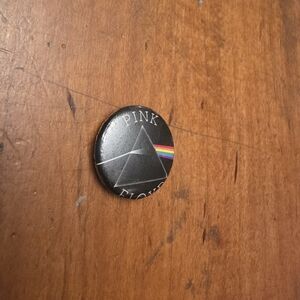Pink Floyd Dark Side of the Moon Round Band Button Pin